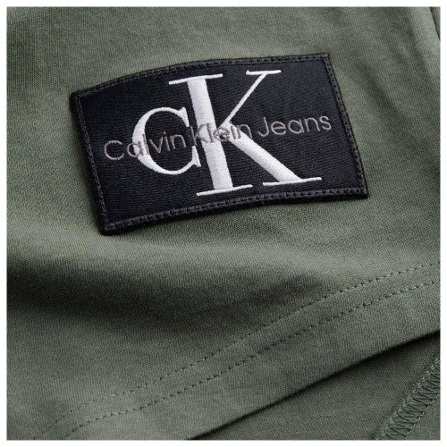 Calvin Klein Ανδρική κοντομάνικη μπλούζα Badge Round Hem Tee